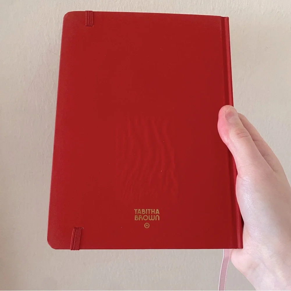 Target x Tabitha Brown Red “My Business” Lined Journal Notebook w Closure Band